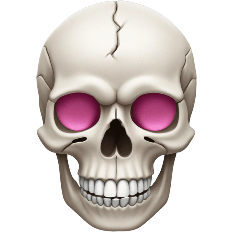 Exposing skull emoji  emoji