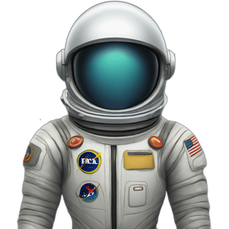 Ben Chaplin space suit emoji