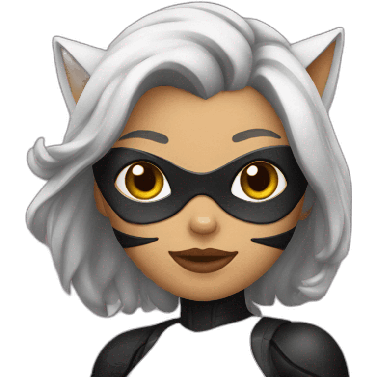 Cat woman emoji