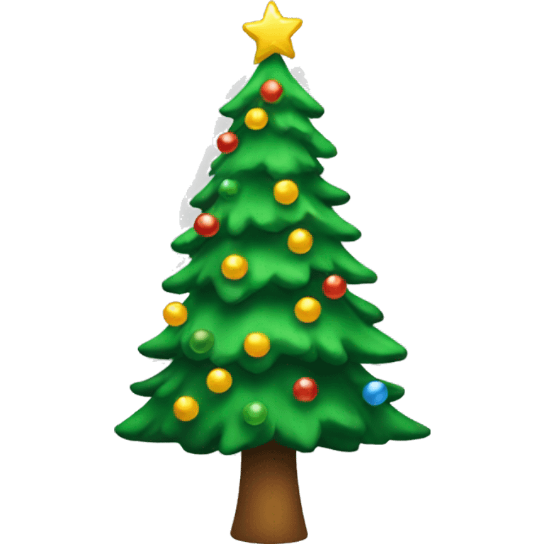 Christmas tree emoji