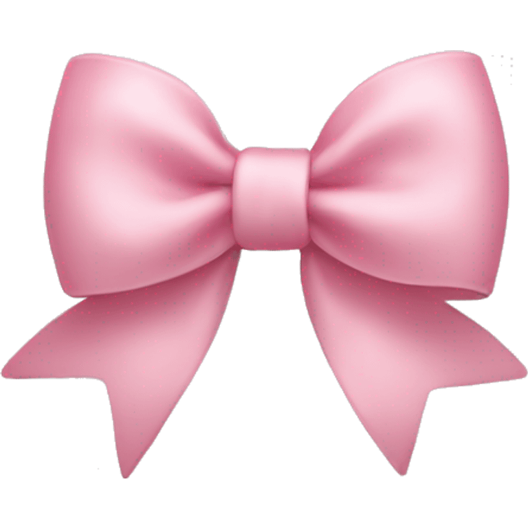 Light pink bow emoji