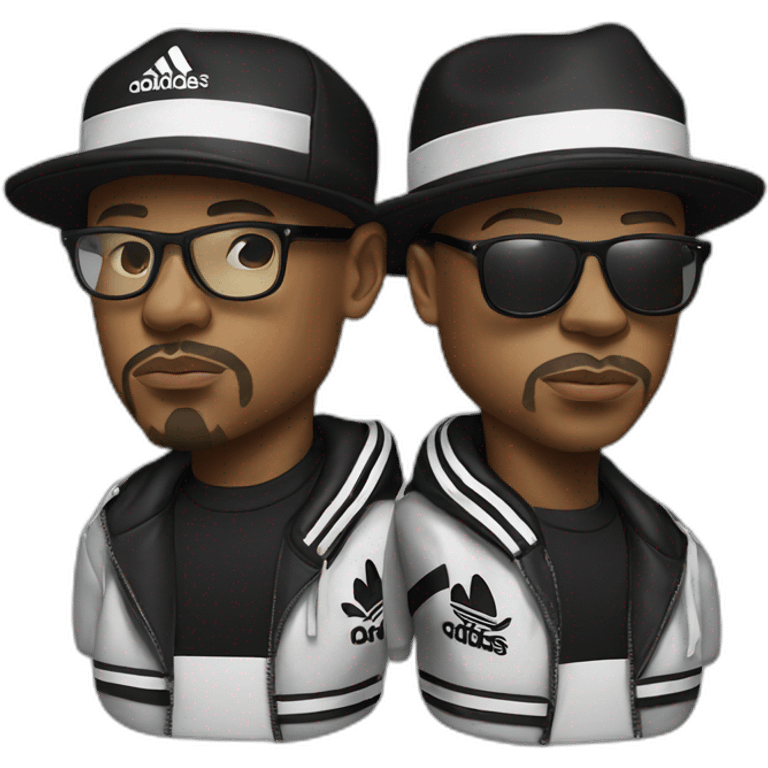 run dmc adidas emoji