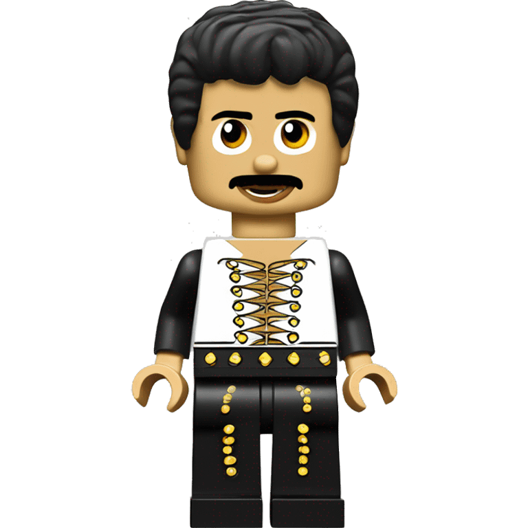 FREDDIE MERCURY lego full body emoji