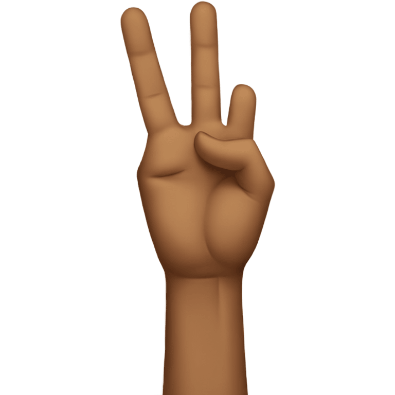 Arizona state forks up hand sign emoji