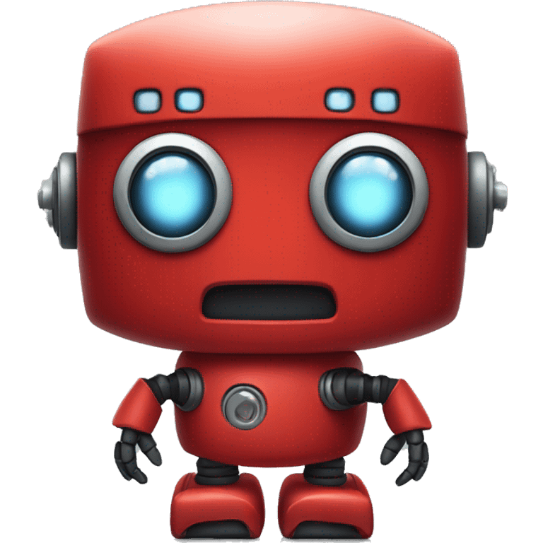 cute red robot emoji