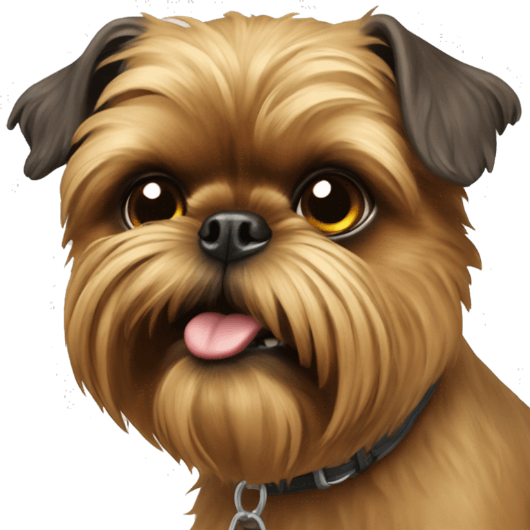 Brussels Griffon dog emoji