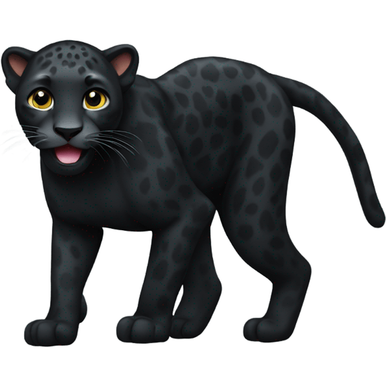 Black Leopard emoji