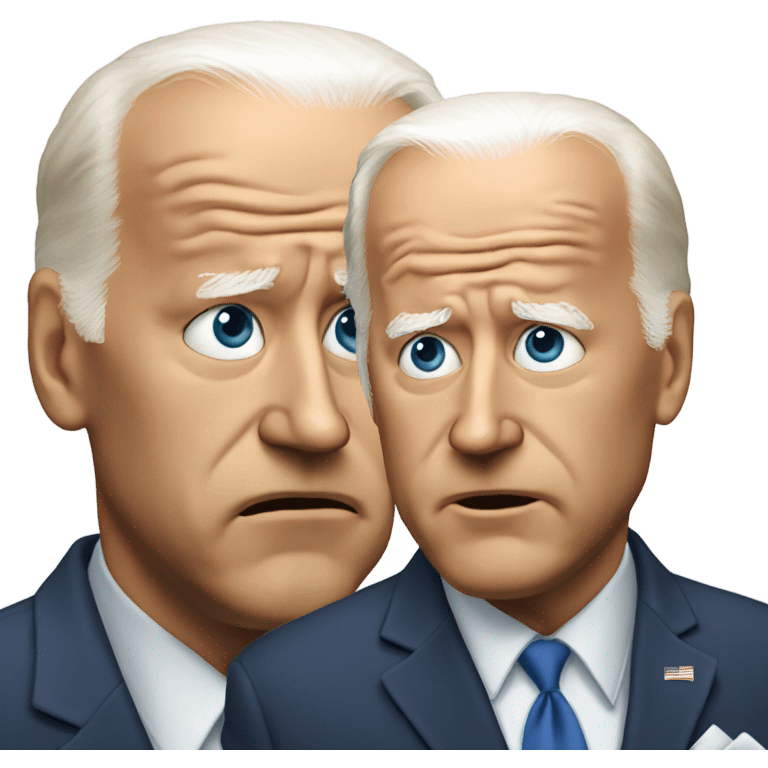 Joe Biden lost emoji