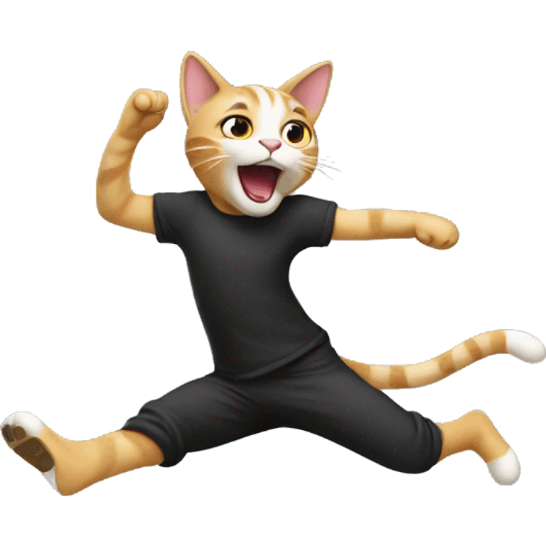 Dancing cat emoji