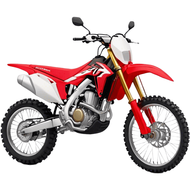 Honda CRF (Dirtbike) - Honda CRF250R (Model Year: 2022) (Iconic colour: Red) emoji