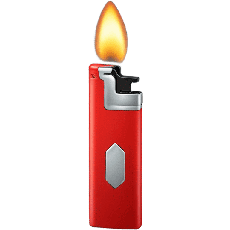 red lighter  emoji