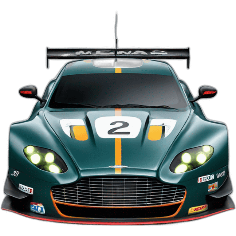 24h du Mans Aston Martin emoji