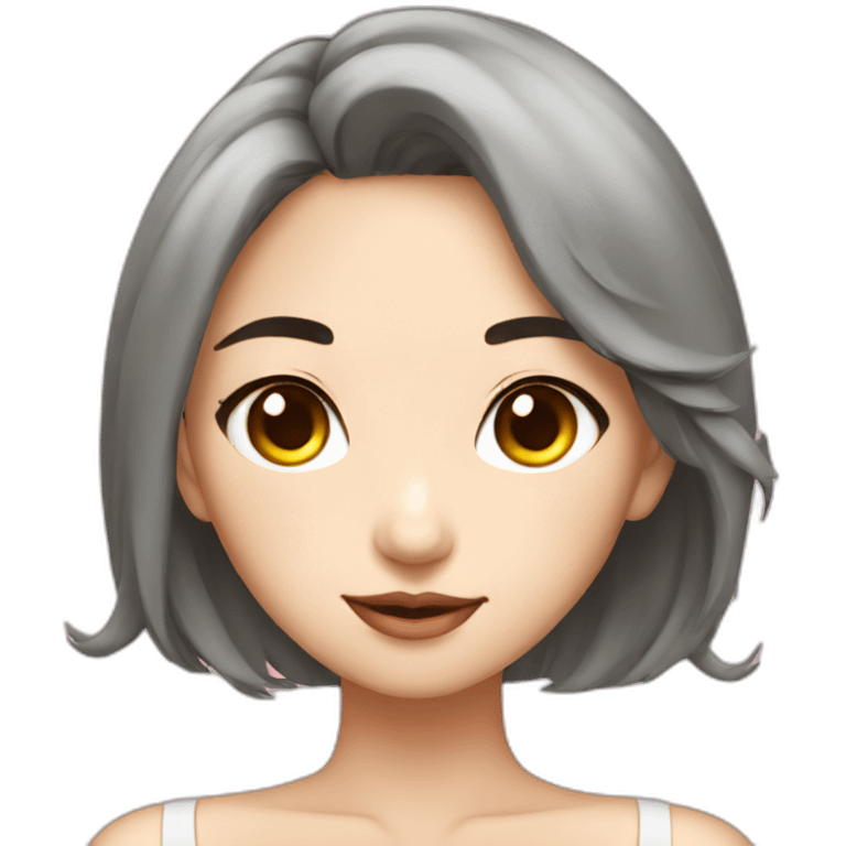 sexy corean girl emoji