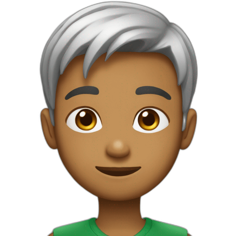 Bangladish boy says "bndo bai" emoji