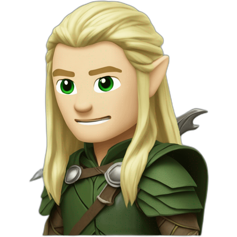 legolas fusioné avec sauron emoji