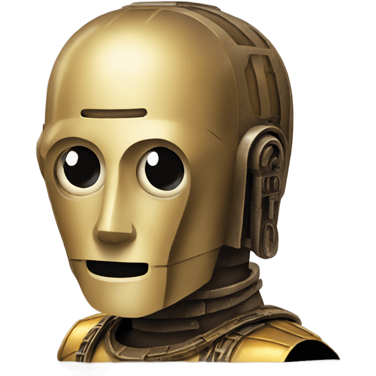 C3P0 Cardboard car emoji