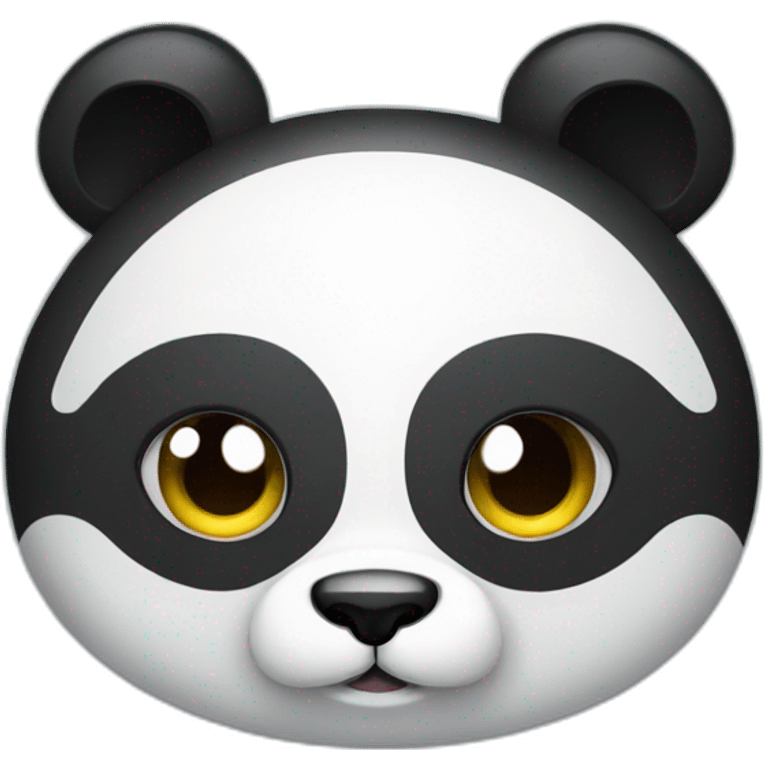 Chat sur panda emoji