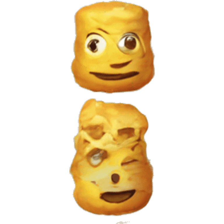 zakręcona frytka emoji