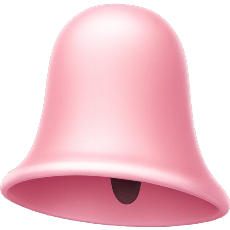 cute bell soft pink color  emoji