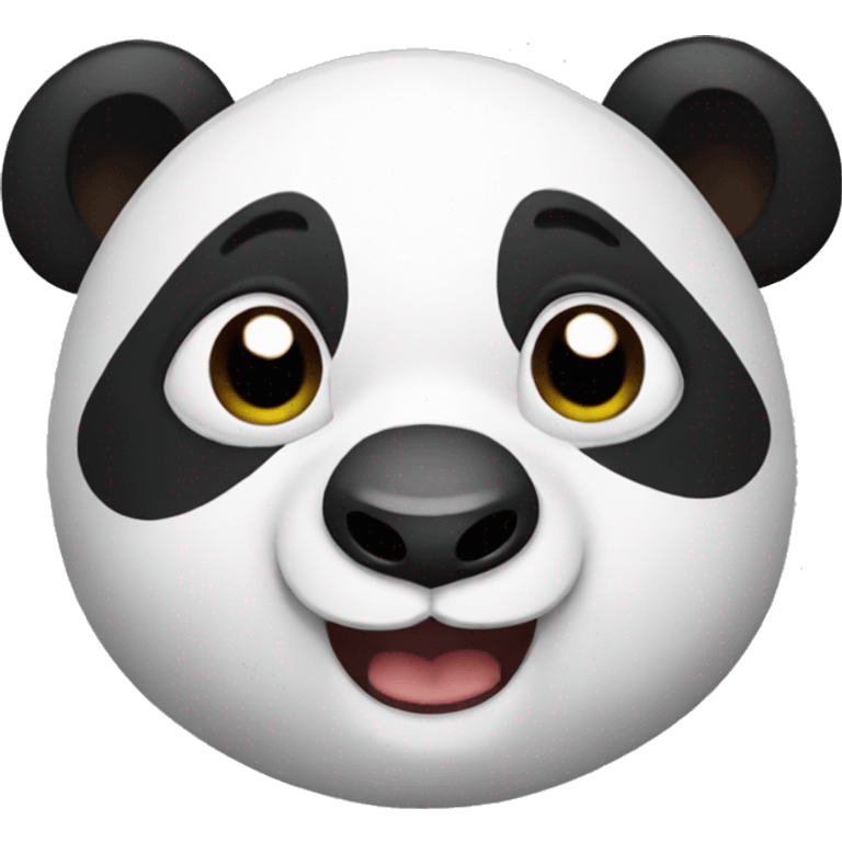 Cute panda emoji