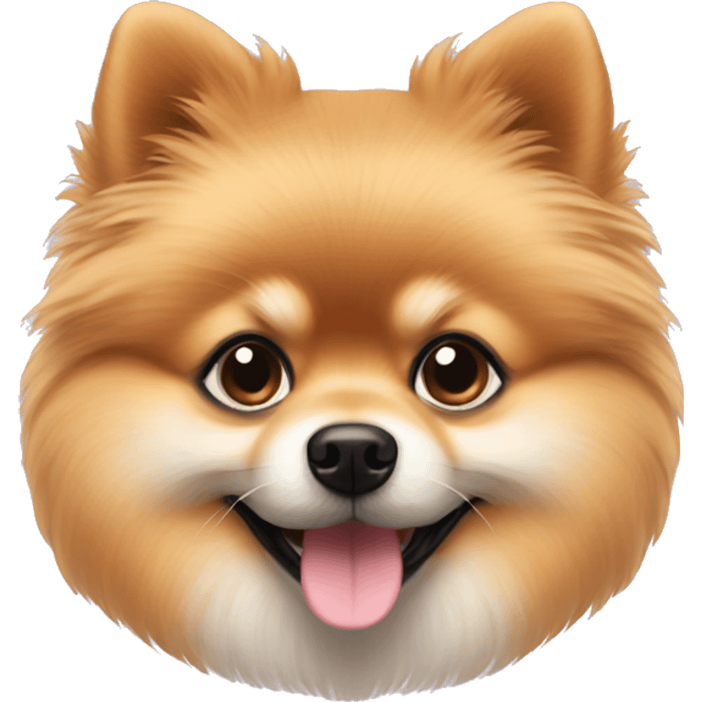 cute pomeranian named Milo emoji