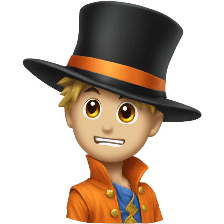 Goku In A Top Hat emoji