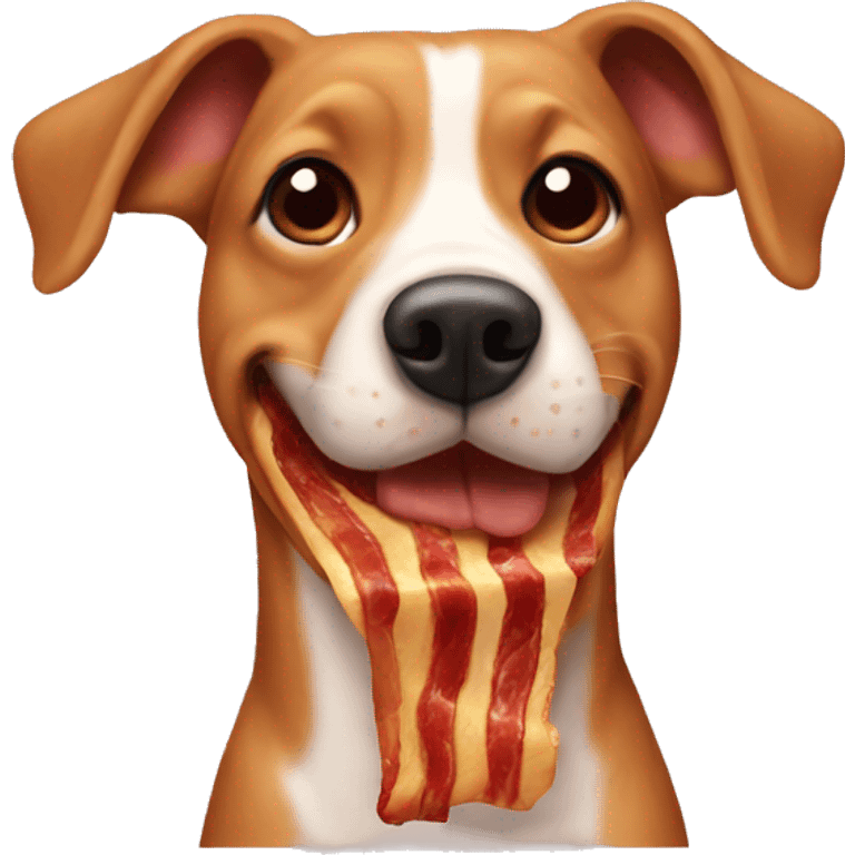 bacon dog emoji