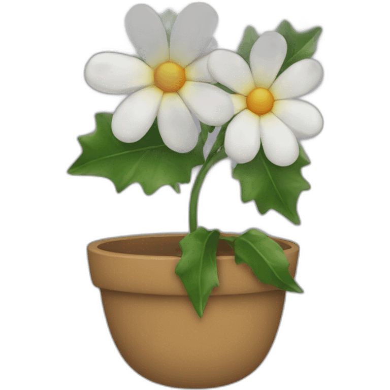 Noël fleuri emoji