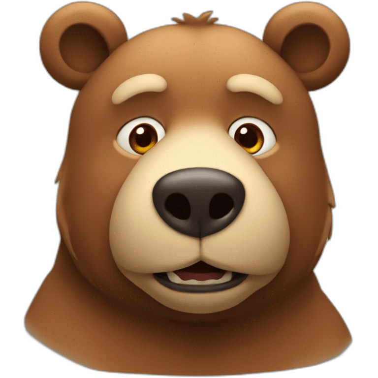 fat bear emoji