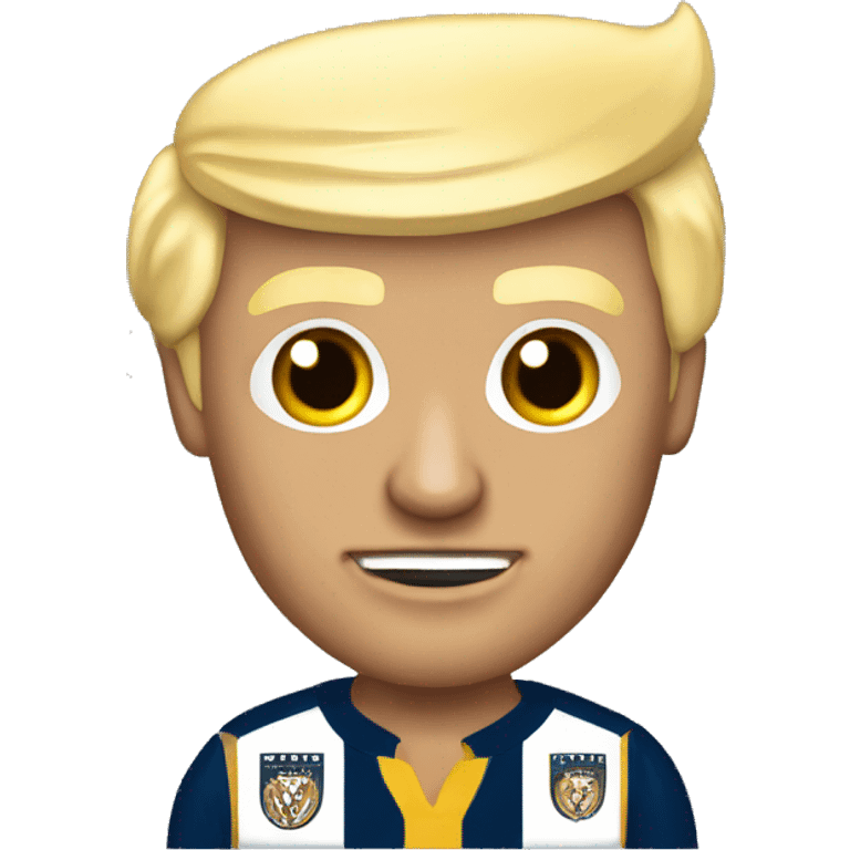 Donald trump wearing a pumas UNAM jersey emoji