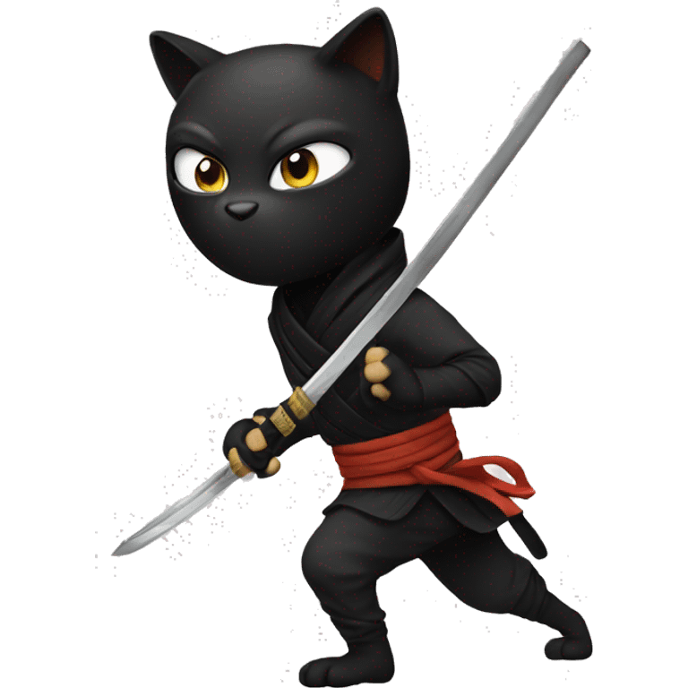 a ninja cat emoji