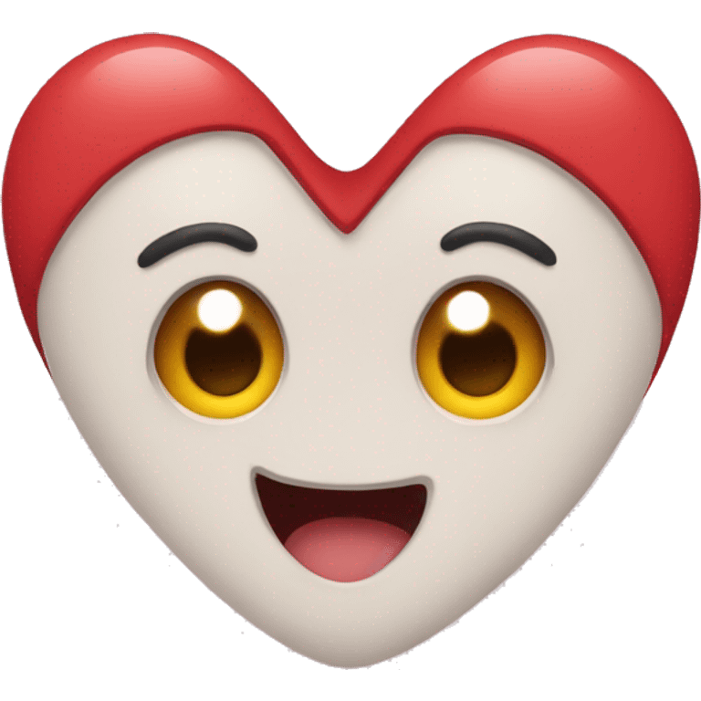 Cute heart emoji