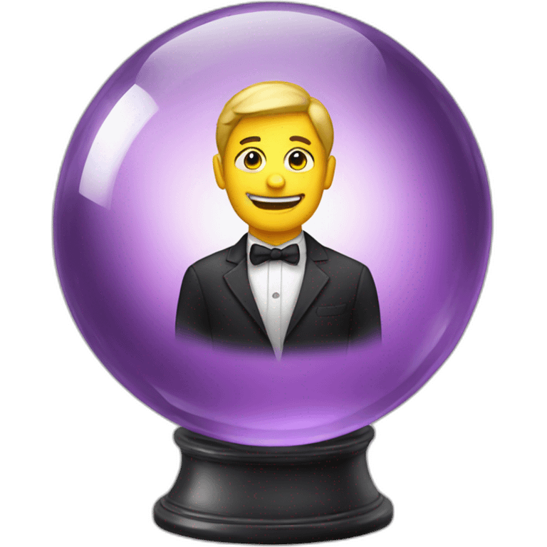 "Pro" in crystal ball emoji