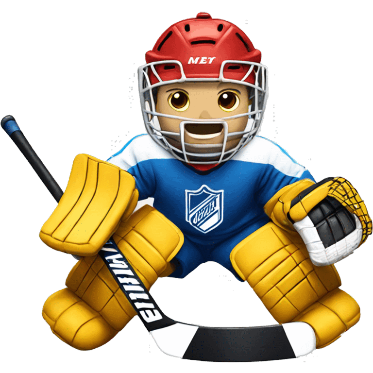 hockey goalie emoji