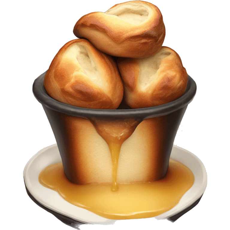 Sourdough Popovers with Whipped Honey Cinnamon Butter emoji