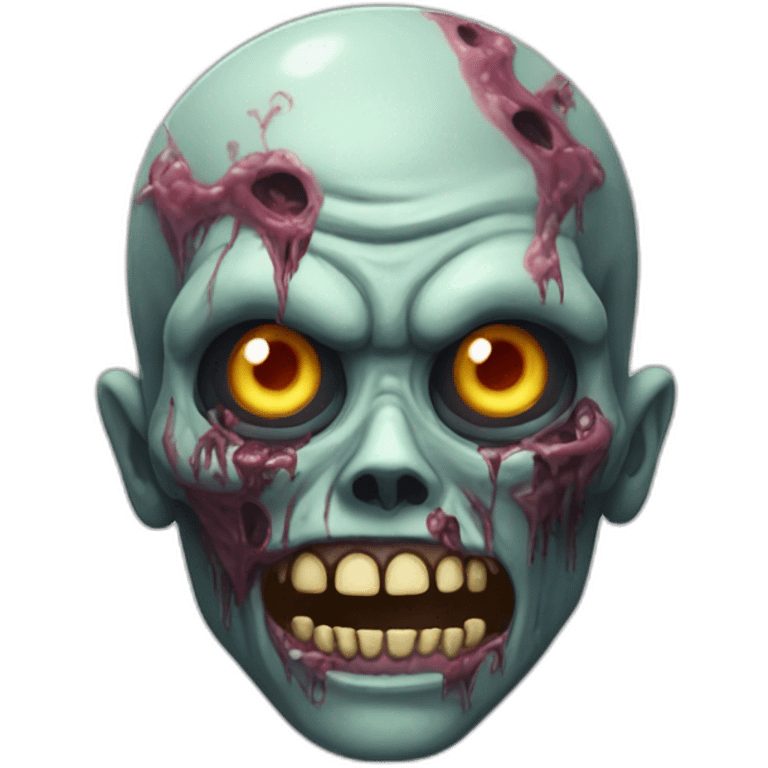 emoji zombi come cerebro emoji