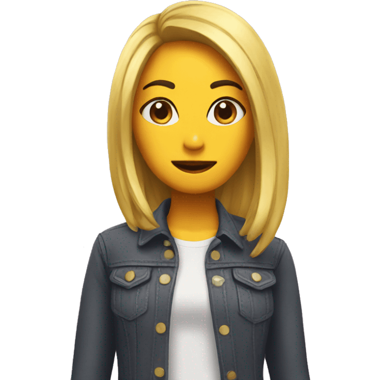 Chica emoji