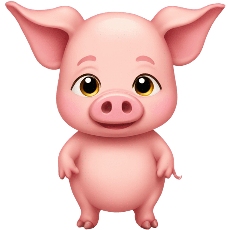 Pregnant pig emoji