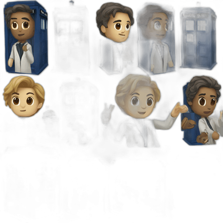 TARDIS doctor who emoji