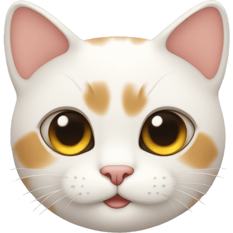 cute cat flatten emoji