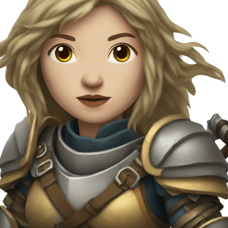 Female Dwarf Warrior emoji