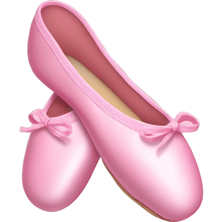 Pink ballet shoes emoji