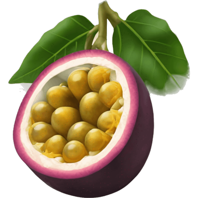 passion fruit emoji