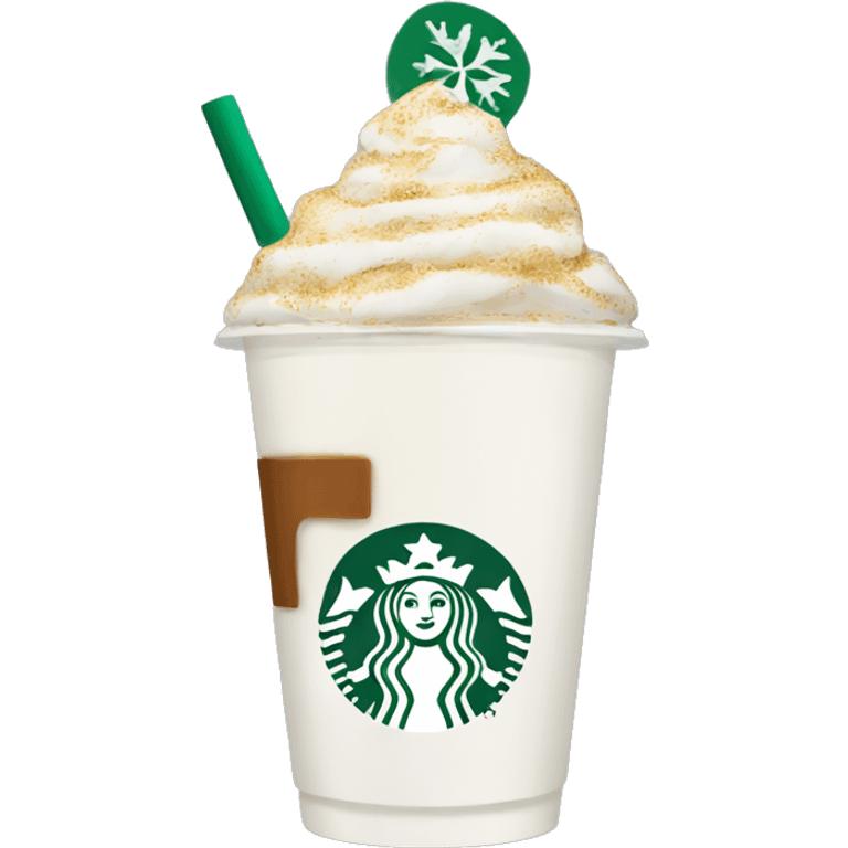 Starbucks Xmas drink emoji