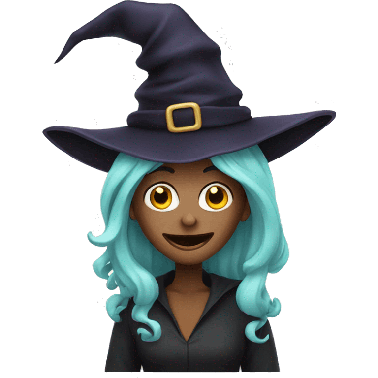 Crazy witch emoji