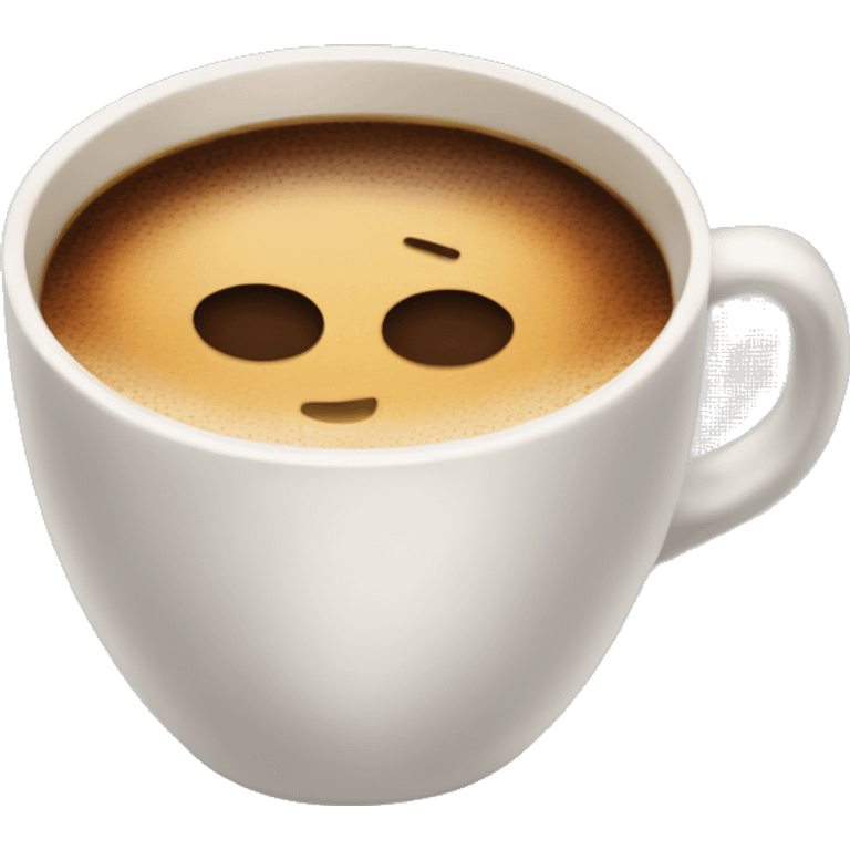 aesthetic cup of coffee emoji