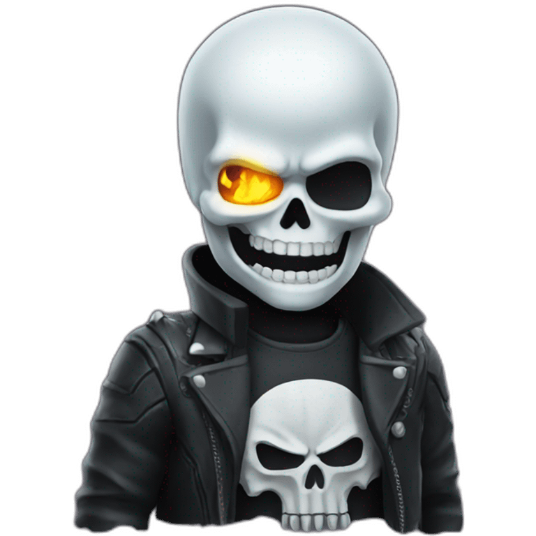 Ghost rider emoji  emoji