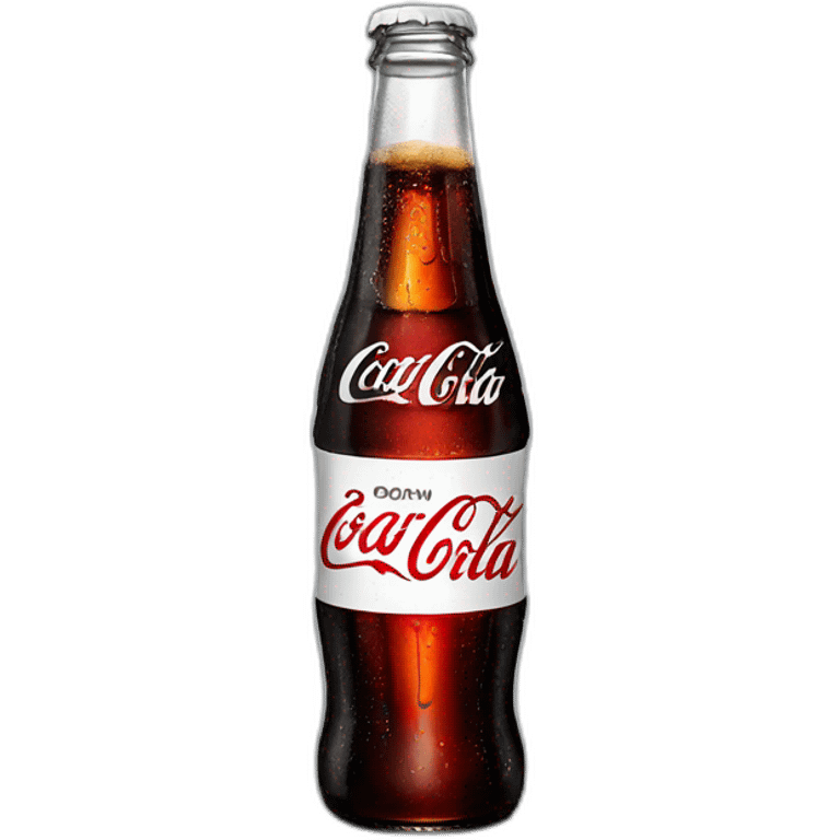 Coca Cola Zero Flasche emoji