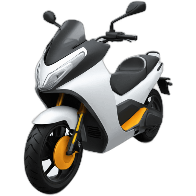 moto électrique du futur emoji