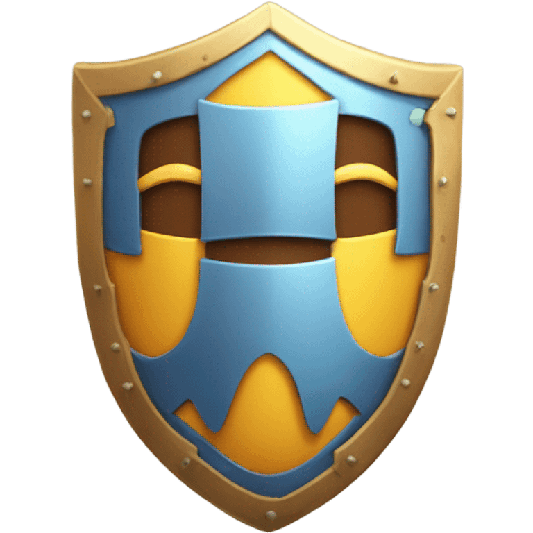 the little shield guy from fortnite emoji